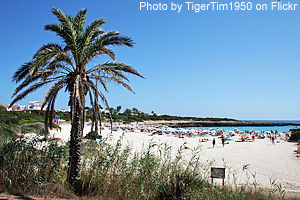 Cala'n Bosch strand